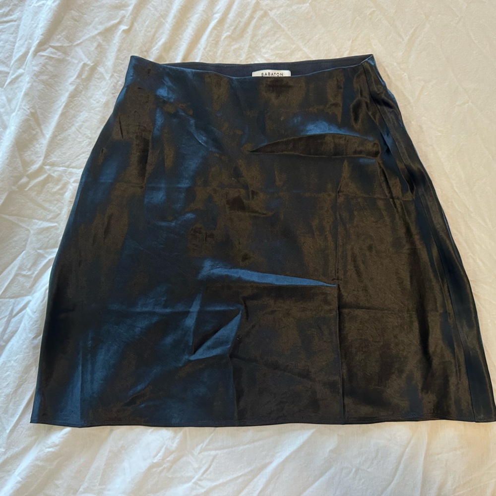 Aritzia Babaton Silk Slip Skirt